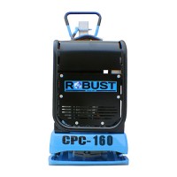 Виброплита бензиновая реверсивная ROBUST CPC-160H (двигатель Honda GX 200, масса 160 кг)